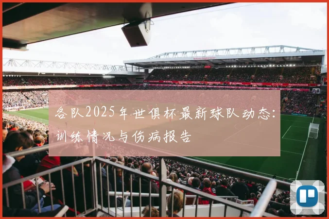 各队2025年世俱杯最新球队动态：训练情况与伤病报告